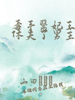 毒手医妃王爷被休夫了男主是谁