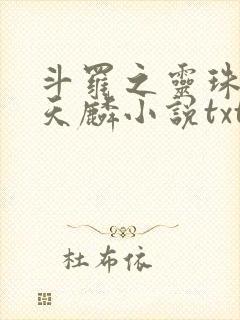 斗罗之灵珠神剑天麟小说txt下载全集