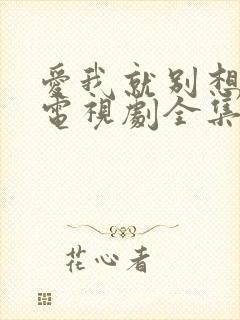 爱我就别想太多电视剧全集免费观看高清