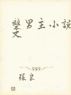 双男主小说推荐文