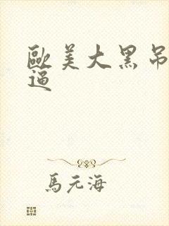 欧美大黑吊操白逼