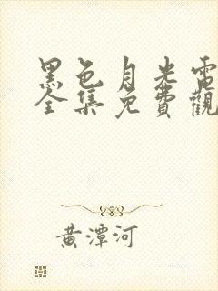 黑色月光电视剧全集免费观看