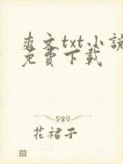 爽文txt小说免费下载