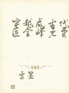 穿越成古代小铁匠金峰免费阅读