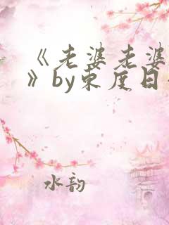 《老婆老婆老婆》by东度日小说番外