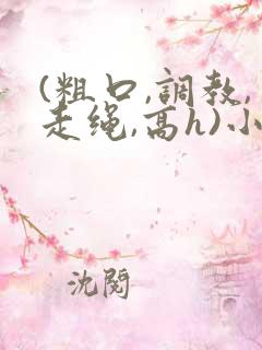 (粗口,调教,走绳,高h)小说