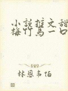 小说推文甜文青梅竹马一口气看完