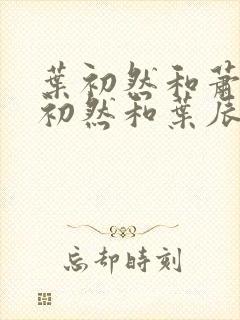 叶初然和萧辰萧初然和叶辰的小说