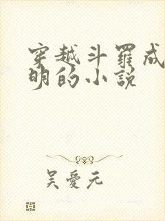 穿越斗罗成为秦明的小说