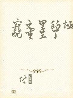 宠文里的极品男配重生了