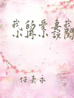 我的爱妻我的父小冉小说阅读免费