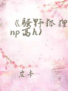 《骚野狐狸精(np高h)