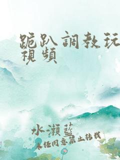 跪趴调教玩弄m视频