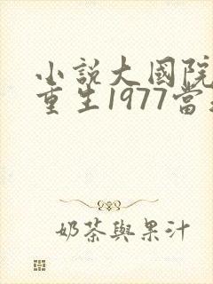 小说大国院士:重生1977当知青