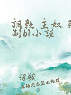 调教 主奴 强制bl小说