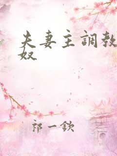 夫妻主调教夫妻奴