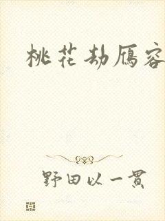 桃花劫雁容结局