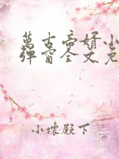 万古帝婿小说无弹窗全文免费阅读