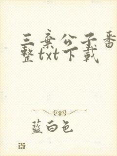 三弃公子番外完整txt下载