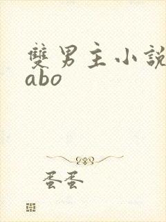 双男主小说推荐abo