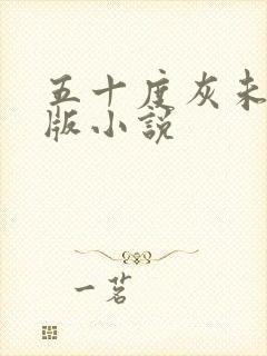 五十度灰未删减版小说