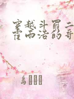 穿越斗罗二成为霍雨浩的哥哥