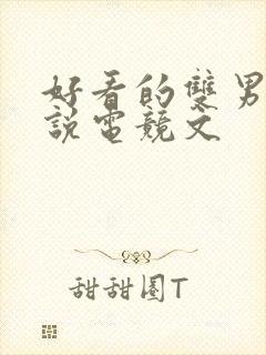 好看的双男主小说电竞文