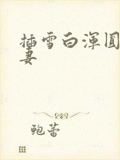 插雪白浑圆的人妻