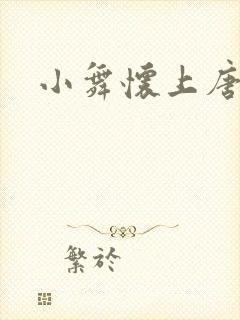 小舞怀上唐舞桐