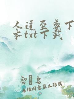 人道至尊下载全本txt下载