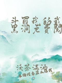 斗罗我的武魂是黑洞免费阅读