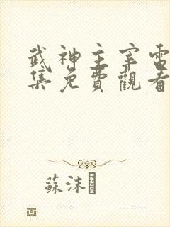 武神主宰电视全集免费观看完整版