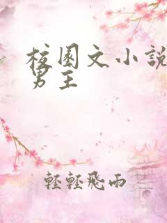 校园文小说校霸男主