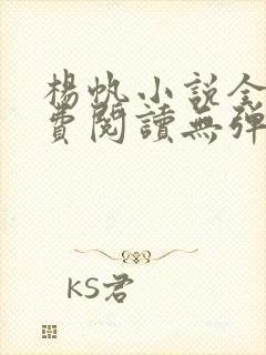 杨帆小说全文免费阅读无弹窗