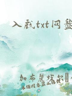 入戏txt网盘
