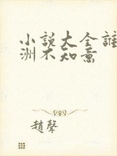 小说大全谁言西洲不知意