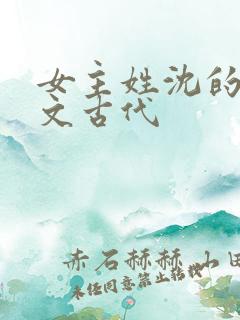 女主姓沈的重生文古代