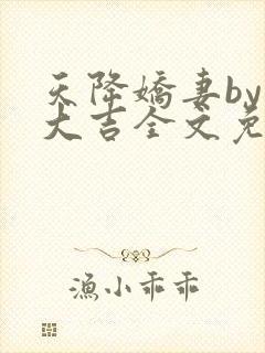 天降娇妻by张大吉全文免费阅读