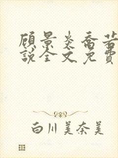 顾景炎乔若星小说全文免费阅读