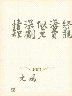 情深似海终成空短剧免费观看