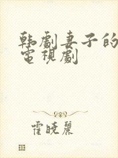 韩剧妻子的秘密电视剧