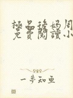 极品后妈周小芸免费阅读小说