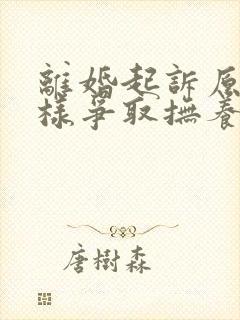 离婚起诉原告怎样争取抚养权