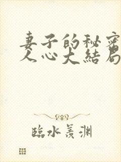 妻子的秘密莫是人心大结局