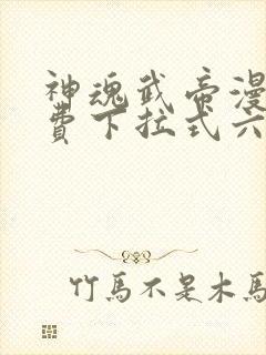 神魂武帝漫画免费下拉式六漫画6漫画