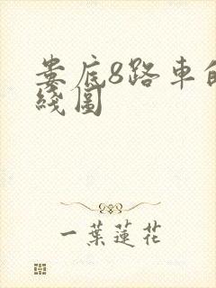 娄底8路车的路线图