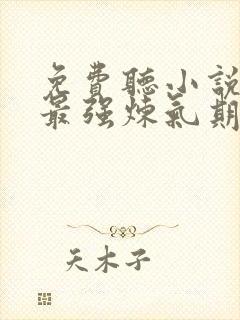 免费听小说史上最强炼气期