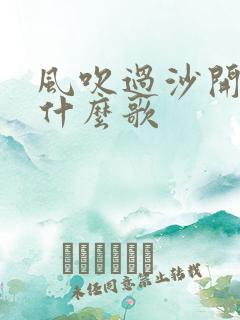 风吹过沙开头是什么歌
