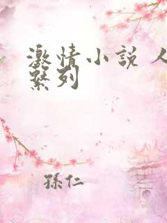 激情小说 人妻系列