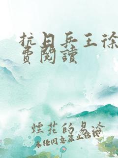 抗日兵王徐锐免费阅读